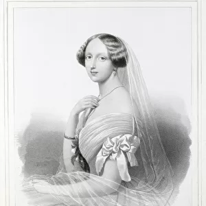 Portrait of Grand Duchess Maria Mikhailovna of Russia (1825-1846)