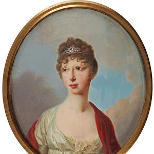 Portrait of Grand Duchess Maria Pavlovna of Russia (1786?1859), 1800s. Artist: Anonymous