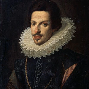 Portrait of Grand Duke of Tuscany Cosimo II de Medici, 17th century. Artist: Justus Sustermans