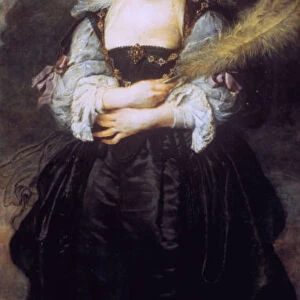 Portrait of Helena Fourment, c1630-32. Artist: Peter Paul Rubens