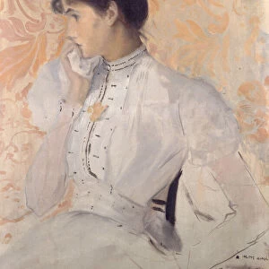 Portrait of Henriette Chabot, 1886. Creator: Blanche, Jacques-Emile (1861-1942)