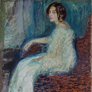 Portrait of Henryka Cohn, 1908. Artist: Gerstl, Richard (1883-1908)