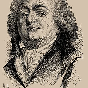 Portrait of Honore Gabriel Riqueti, comte de Mirabeau (1749-1791), 1889