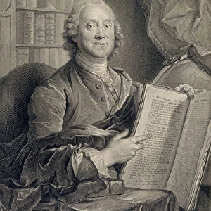 Portrait of James Mounsey (1709 / 10-1773), 1762. Artist: Schmidt, Georg Freidrich (1712-1775)