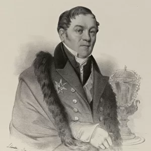 Portrait of Johann Gotthelf Fischer von Waldheim (1771-1853), 1830-1840s