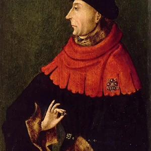 Portrait of John the Fearless, Duke of Burgundy (1371-1419), ca 1404