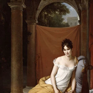 Portrait of Juliette Recamier, 1805. Artist: Francois Pascal Simon Gerard