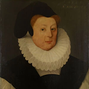 Portrait of Katherine, Lady Gresley, 1585. Creator: Unknown