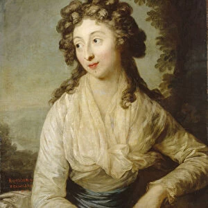 Portrait of Konstancja Lubomirska (Rzewuska), 1789. Artist: Graff, Anton (1736-1813)