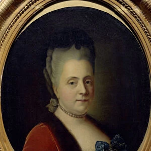 Portrait of the Lady-in-waiting Princess Daria Alexeyevna Golitsyna (1724-1798), 1772. Artist: Buchholz, Heinrich (1735-1780)
