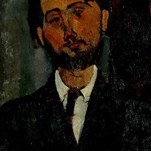 Portrait of Leopold Zborowski, 1916. Artist: Modigliani, Amedeo (1884-1920)
