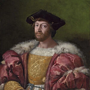 Portrait of Lorenzo II de Medici, Duke of Urbino (1492-1519), ca 1518