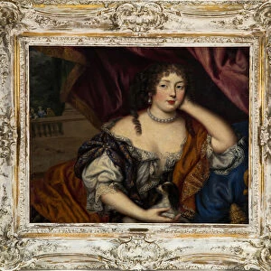 Portrait of Louise Renee de Penancoet de Kerouaille, Duchess of Portsmouth (1649-1734). Artist: Gascar, Henri (1635-1701)