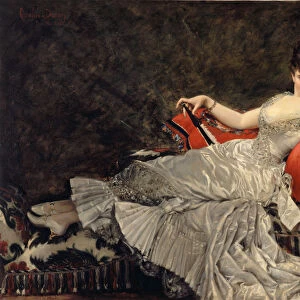 Portrait of Mademoiselle de Lancey. Artist: Carolus-Duran, Charles Emile Auguste (1837-1917)