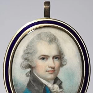 Portrait of a Man, c. 1790. Creator: Richard Cosway (British, 1742-1821)