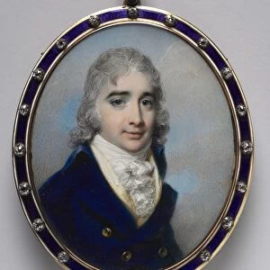 Portrait of a Man, c. 1800. Creator: George Engleheart (British, 1752-1829)