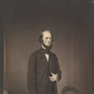 [Portrait of a Man], ca. 1857. Creator: Mathew Brady