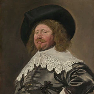 Portrait of a Man, Possibly Nicolaes Pietersz Duyst van Voorhout, ca. 1636-38. Creator: Frans Hals