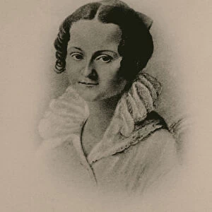 Portrait of Maria Fyodorovna Dostyevskaya (1800-1837), nee Nechaeva, Dostoevskys Mother