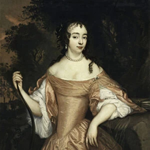 Portrait of Maria of Orange-Nassau (1642-1688), Countess of Simmern-Kaiserslautern, c. 1645