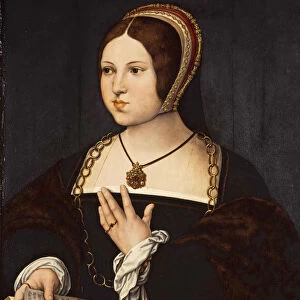 Portrait of Marie Haneton, ca 1518. Creator: Orley, Bernaert, van (1488-1541)