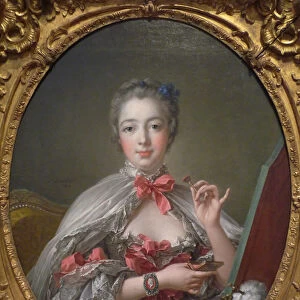 Portrait of the Marquise de Pompadour (1721-1764), 1750. Artist: Boucher, Francois (1703-1770)