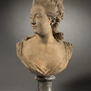 Portrait of Melle de Vandeul, possibly 1760. Creator: Jean-Baptiste Lemoyne (French, 1704-1778)