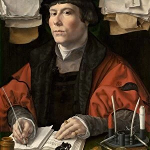 Portrait of a Merchant, c. 1530. Creator: Jan Gossaert