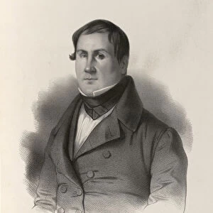 Portrait of Mikhail Vasilyevich Ostrogradsky (1801-1862), 1830-1840s