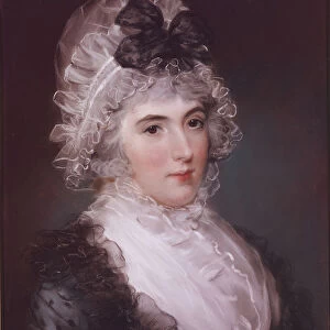 Portrait of Mrs Janet Grizel, 1794. Artist: Russell, John (1745-1806)