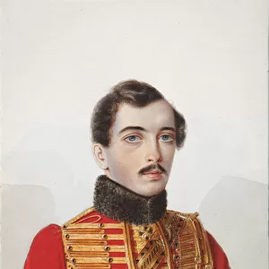 Portrait of N. V. Novoskoltsev, 1839. Artist: Klunder, Alexander Ivanovich (1802-1875)