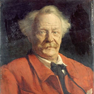 Portrait of Nadar (Felix Tournachon) (1820-1910), 1890. Creator: Mita