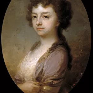 Portrait of Nadezhda Ilyinichna Lvova, nee Berezina, 1790s