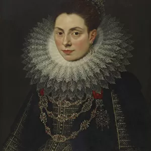 Portrait of a Noblewoman, 1617. Creator: Unknown