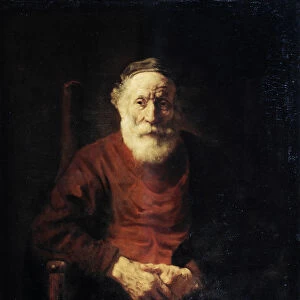 Portrait of an old man in Red, 1652-1654. Artist: Rembrandt Harmensz van Rijn