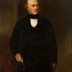 Portrait of Peter Hollins, 1868. Creator: William Thomas Roden