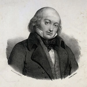 Portrait of Pierre-Jean de Beranger (1780-1857). Creator: Anonymous
