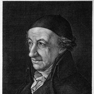 Portrait of the Poet and writer Christoph Martin Wieland (1733-1813). Artist: Steinla, Moritz (1791-1858)
