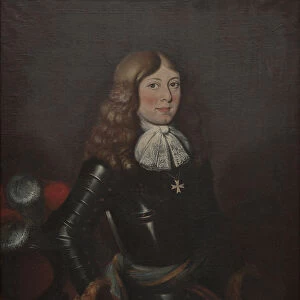 Portrait of the prince Alexander of Courland (1658-1686), Second Half of the 17th cen