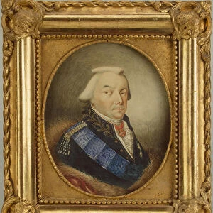 Portrait of Prince Nikolai Borisovich Yusupov (1750-1831), 1790s. Artist: Zhernovoi, Danila Grigoryevich (active End of 18th cen. )