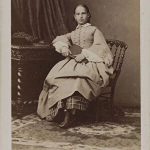 Portrait of Princess Eugenia Maximilianovna of Leuchtenberg (1845-1925), ca 1865