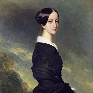 Portrait of Princess Francisca of Brazil (1824-1898), 1844. Creator: Winterhalter