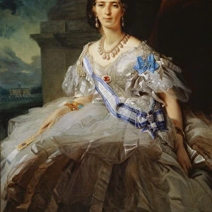 Portrait of Princess Tatiana Yusupova, 1858. Artist: Franz Xaver Winterhalter