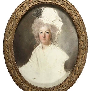 Portrait of Queen Marie Antoinette of France (1755-1793), 1791-1792. Creator: Kucharski