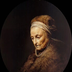 Portrait of Rembrandts Mother. Artist: Dou, Gerard (Gerrit) (1613-1675)