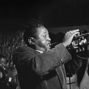 Portrait of Roy Eldridge, Spotlite (Club), New York, N.Y. ca. Nov. 1946. Creator: William Paul Gottlieb Portrait of Roy Eldridge, Spotlite (Club), New York, N.Y. ca. Nov. 1946. Creator: William Paul Gottlieb