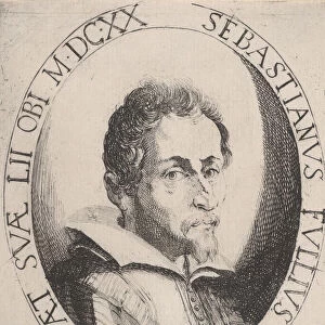 Portrait of Sebastiano Fulli, 1634. Creator: Bernardino Capitelli