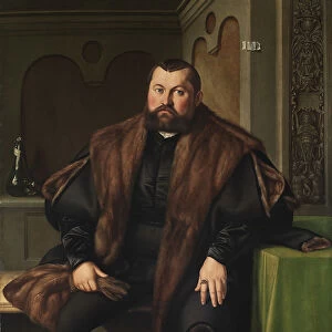Portrait of Sigismund Baldinger (1510-1558), 1545. Artist: Pencz, Georg (1500 / 02-1550)