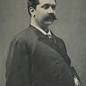Portrait of the singer Ippolit Petrovich Pryanishnikov (1847-1921), 1890