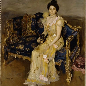 Portrait of Sofia Botkina, 1899. Artist: Serov, Valentin Alexandrovich (1865-1911)